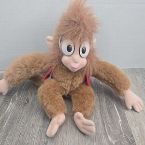 Disney Aladdin Abu Monkey 10" Plush Stuffed Animal Toy‎ Vintage 1990s Mattel
